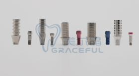 Dental Temporary Implant Abutments Fit for Straumann, Osstem, and Nobel Biocare